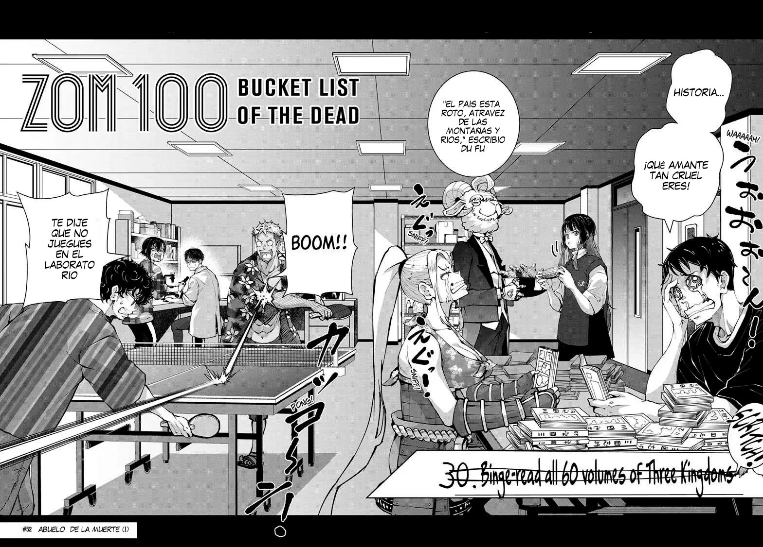 Zom 100: Zombie ni Naru made ni Shitai 100 no Koto Capítulo 52 - Page 3