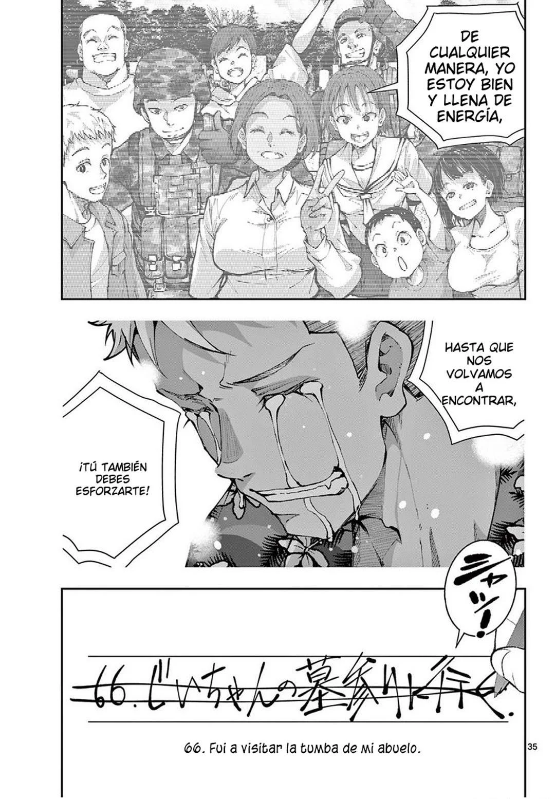 Zom 100: Zombie ni Naru made ni Shitai 100 no Koto Capítulo 53 - Page 41