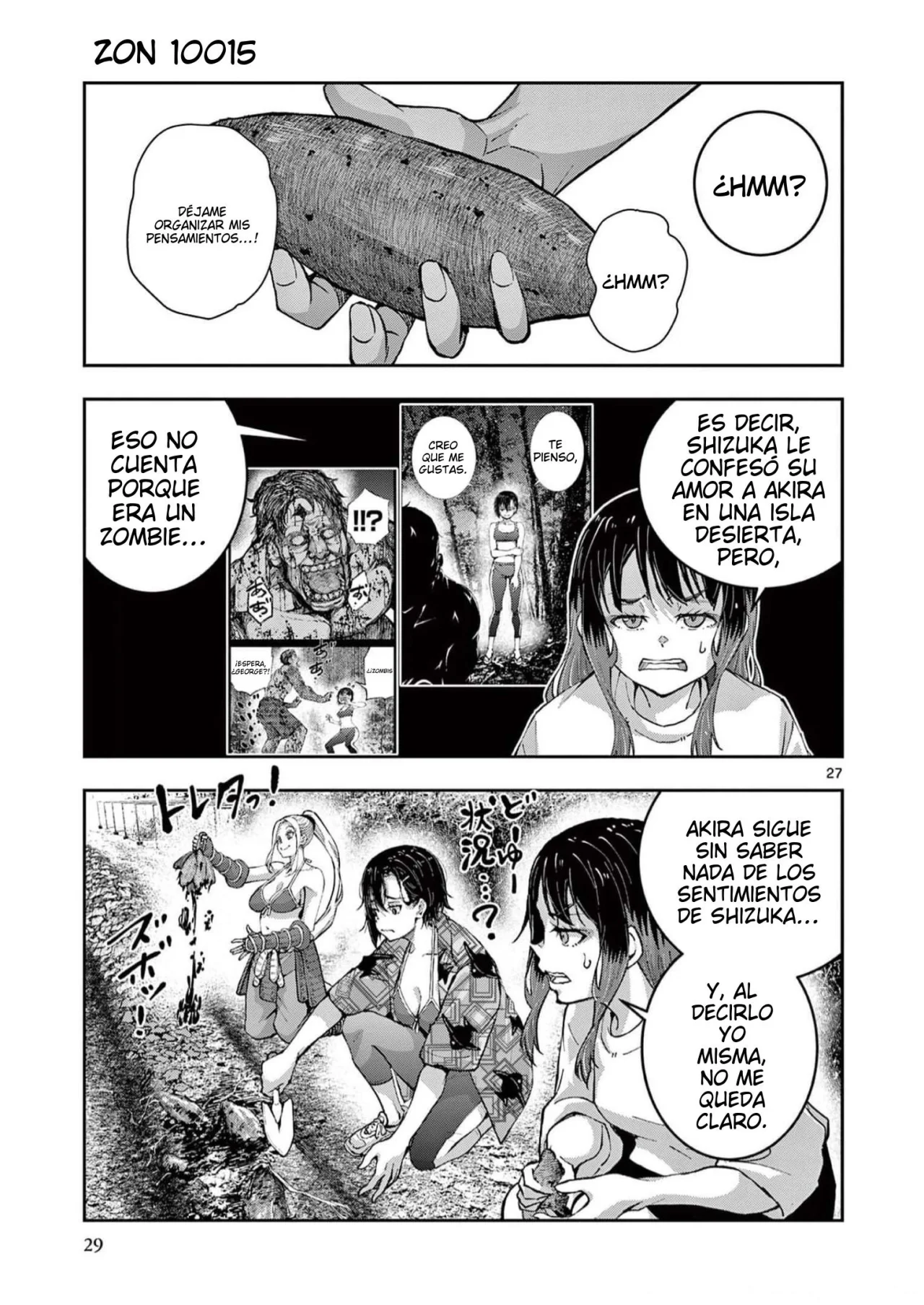 Zom 100: Zombie ni Naru made ni Shitai 100 no Koto Capítulo 55 - Page 33