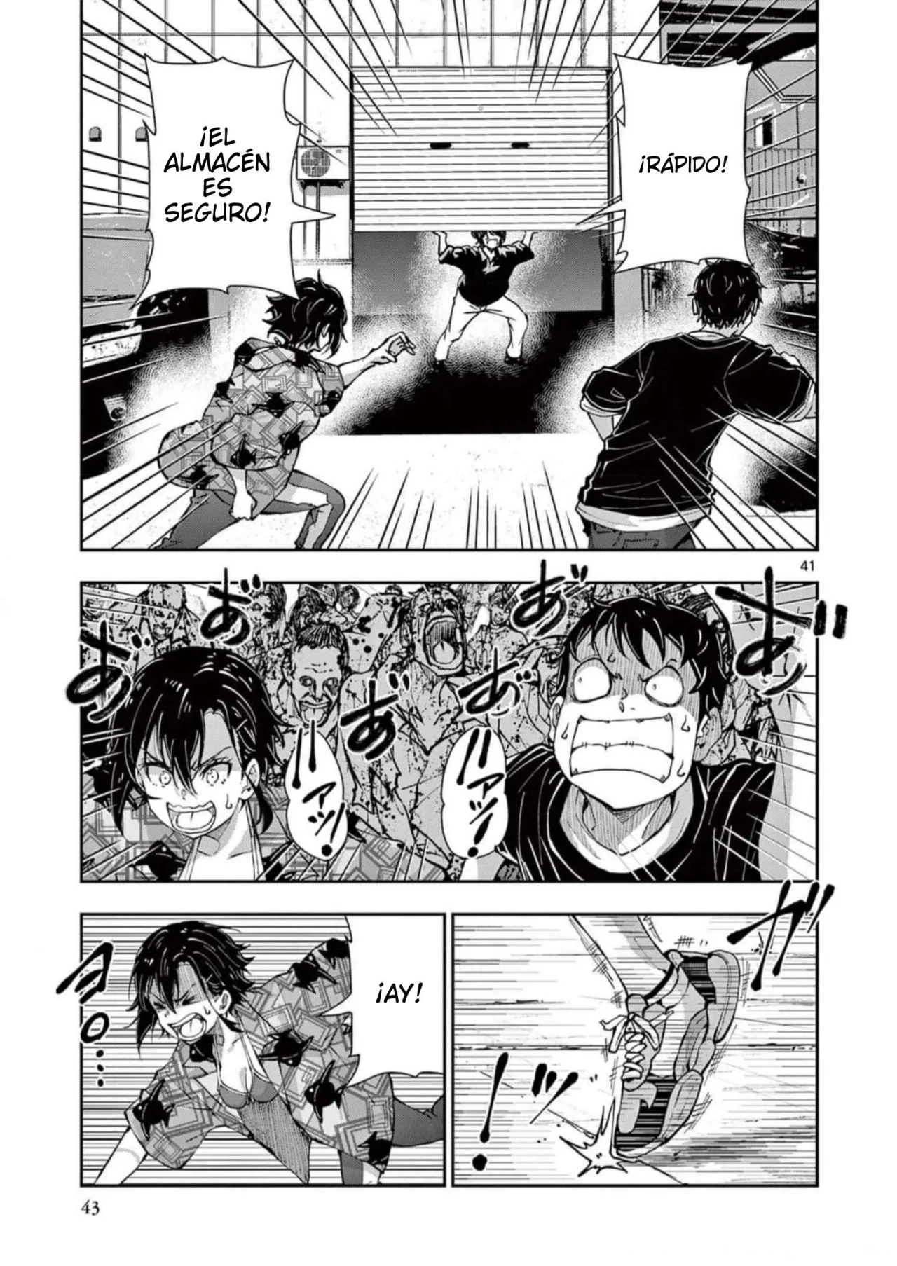 Zom 100: Zombie ni Naru made ni Shitai 100 no Koto Capítulo 55 - Page 47