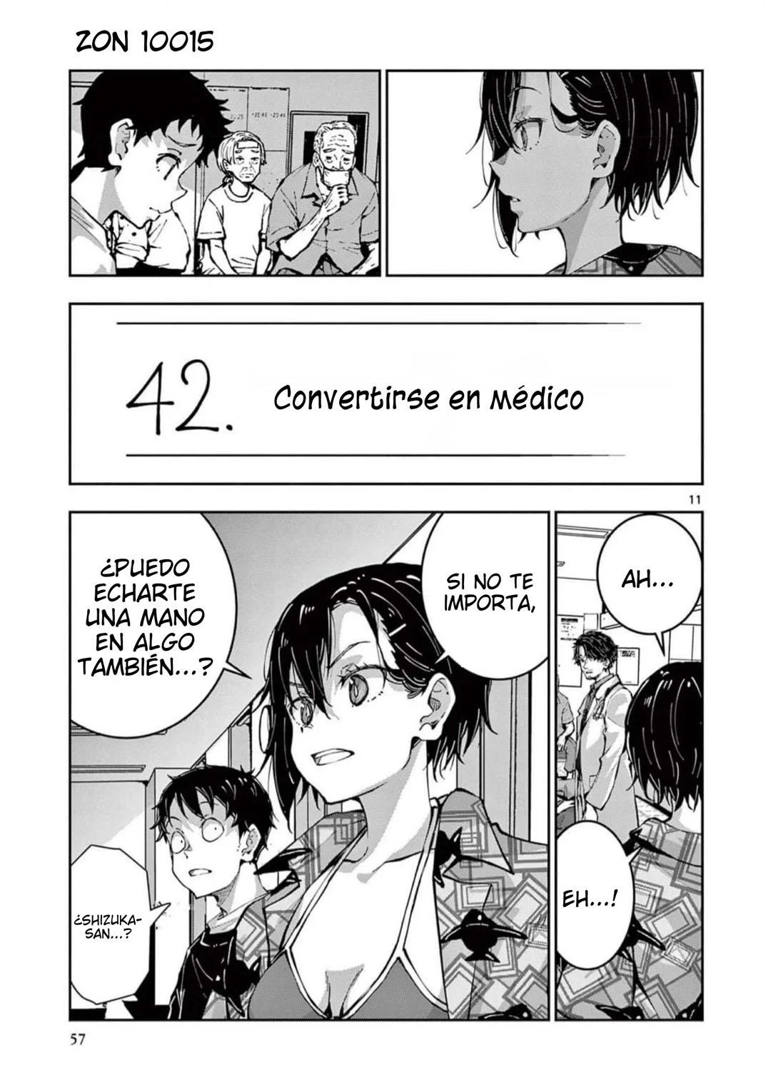 Zom 100: Zombie ni Naru made ni Shitai 100 no Koto Capítulo 56 - Page 12