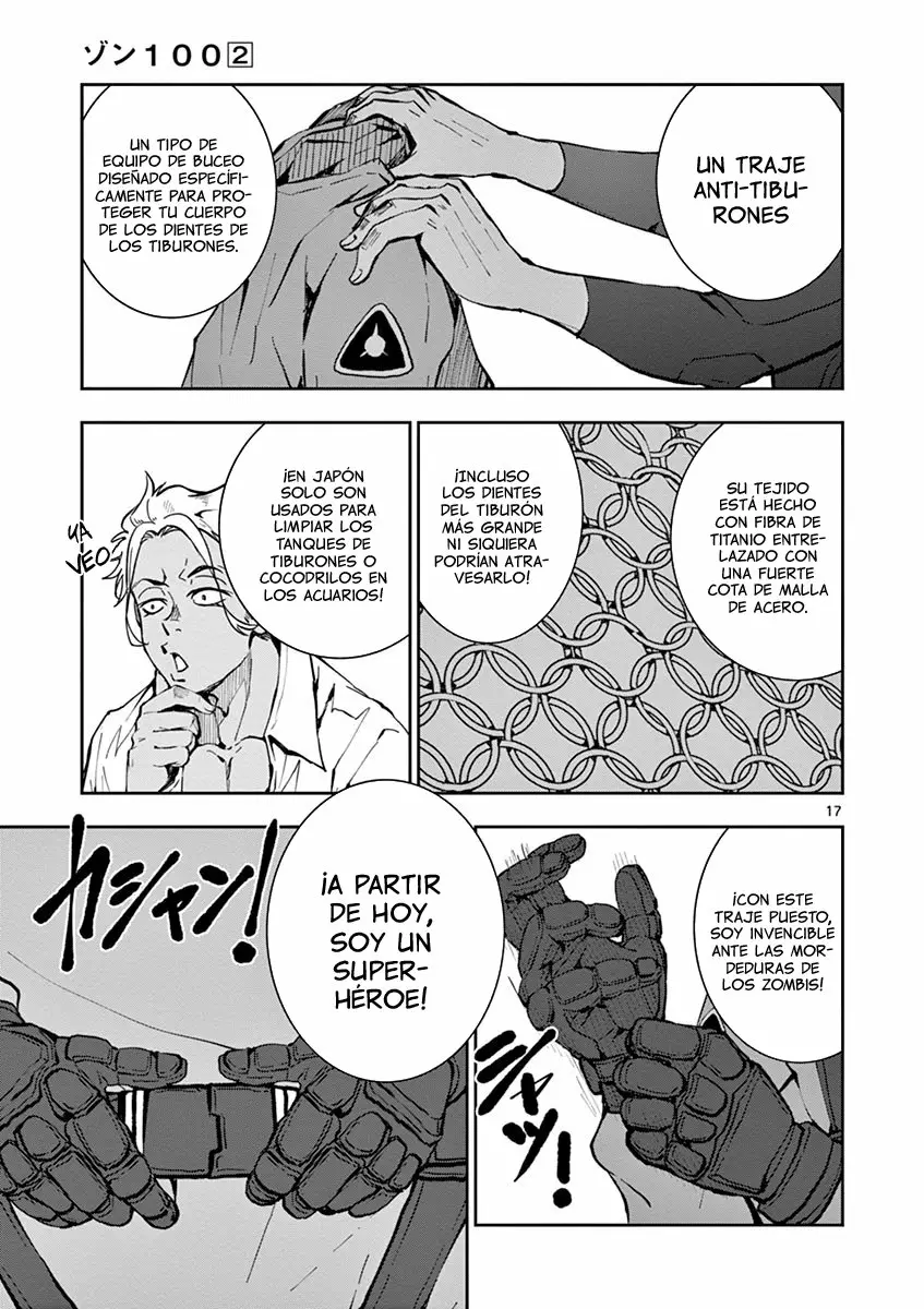 Zom 100: Zombie ni Naru made ni Shitai 100 no Koto Capítulo 6 - Page 18