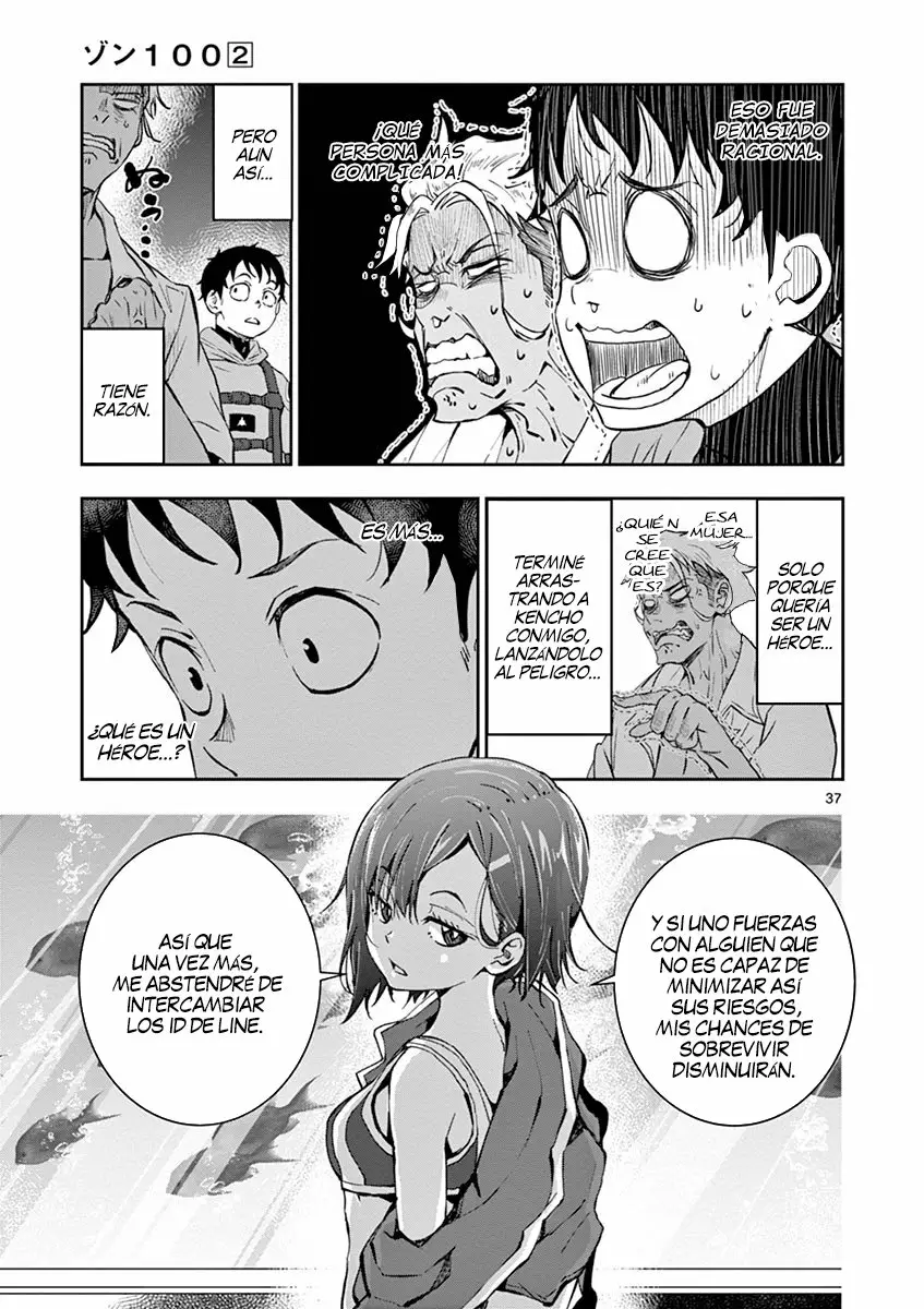 Zom 100: Zombie ni Naru made ni Shitai 100 no Koto Capítulo 6 - Page 37