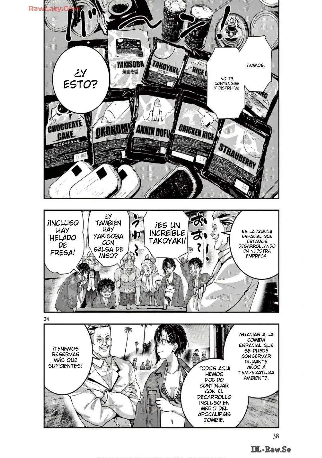 Zom 100: Zombie ni Naru made ni Shitai 100 no Koto Capítulo 62 - Page 34