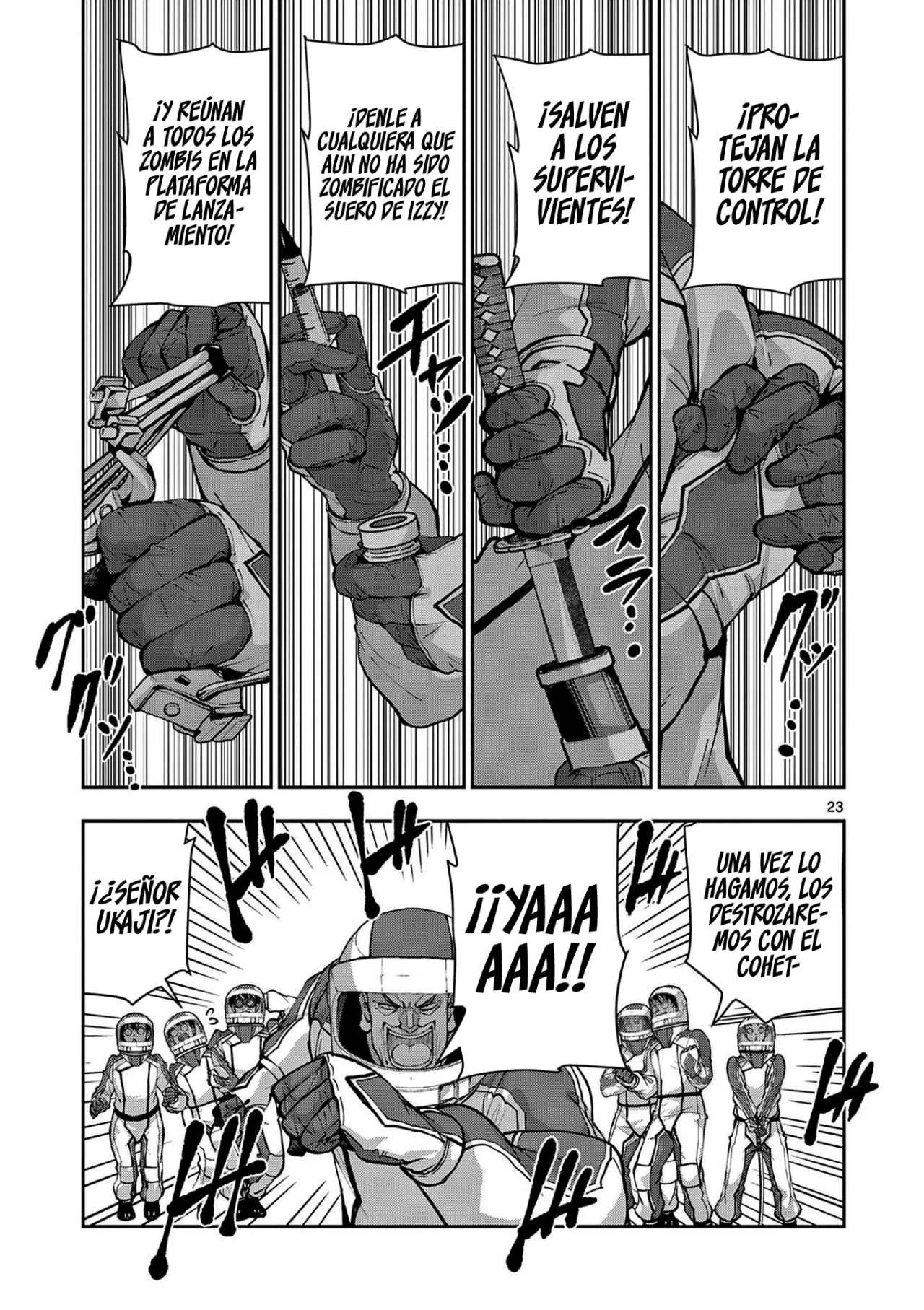 Zom 100: Zombie ni Naru made ni Shitai 100 no Koto Capítulo 63 - Page 26