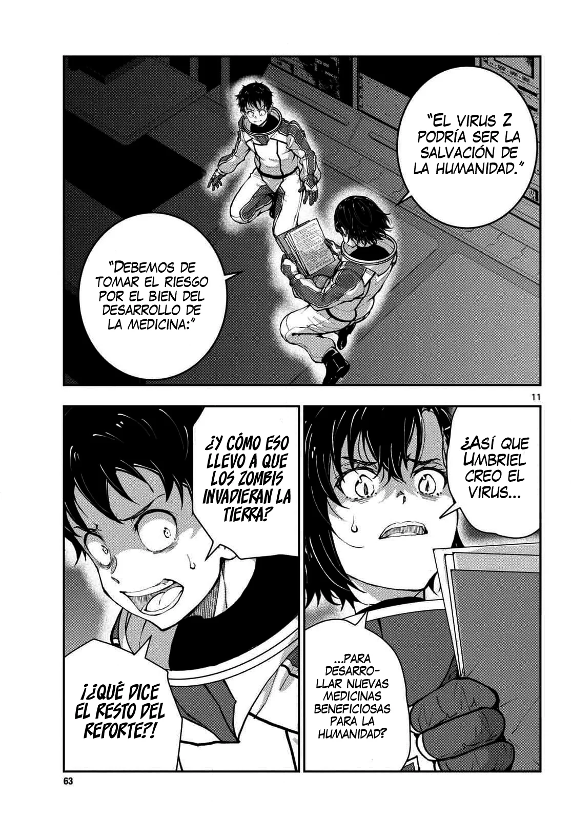 Zom 100: Zombie ni Naru made ni Shitai 100 no Koto Capítulo 66 - Page 14