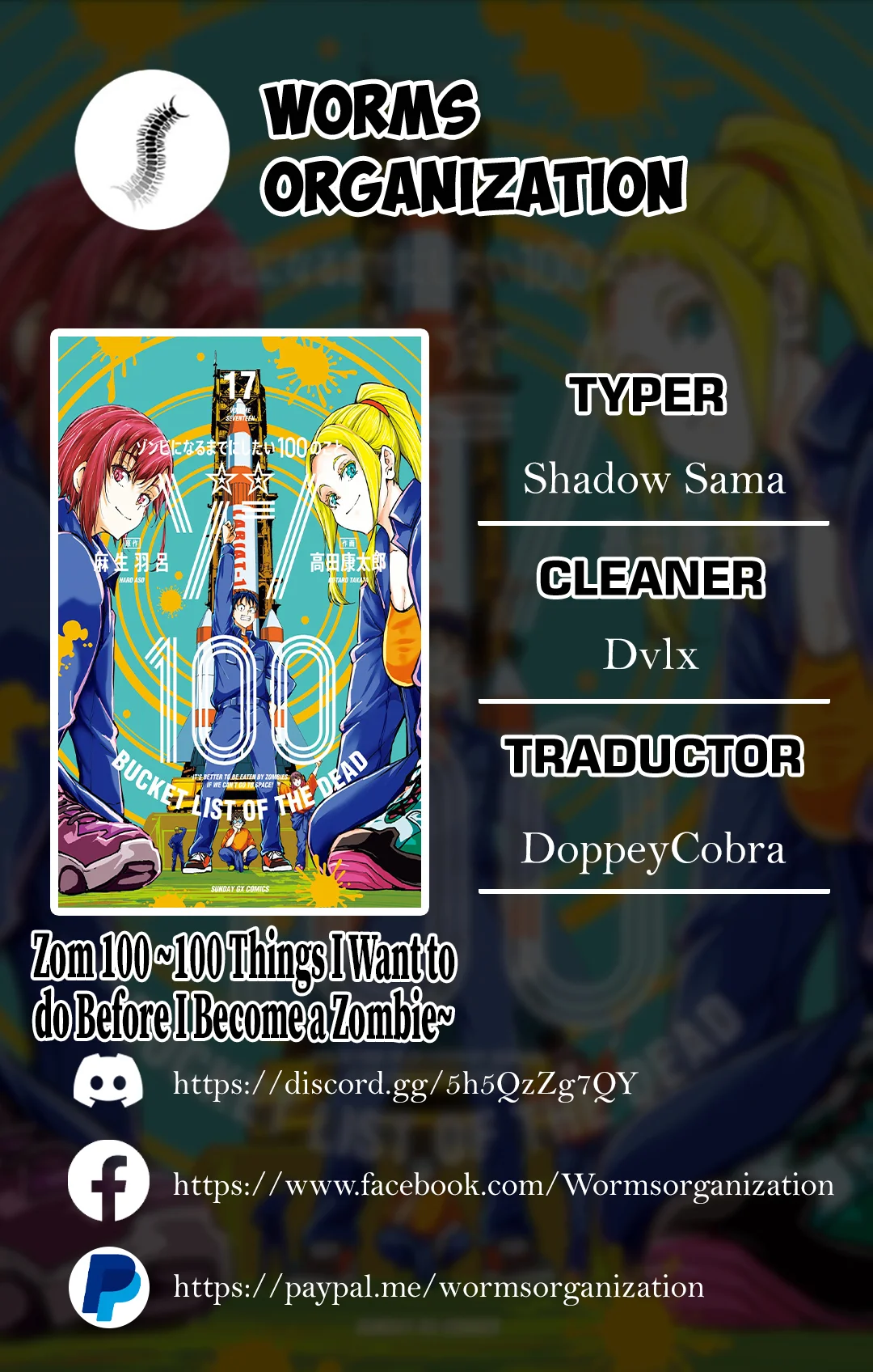 Zom 100: Zombie ni Naru made ni Shitai 100 no Koto Capítulo 69 - Page 1