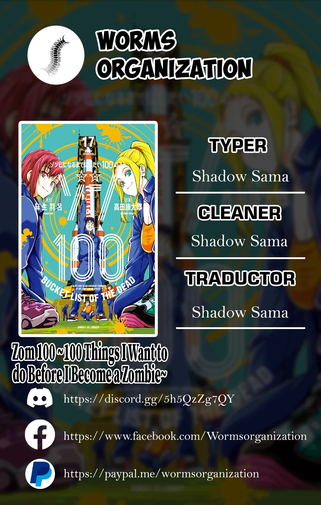 Zom 100: Zombie ni Naru made ni Shitai 100 no Koto Capítulo 70 - Page 1