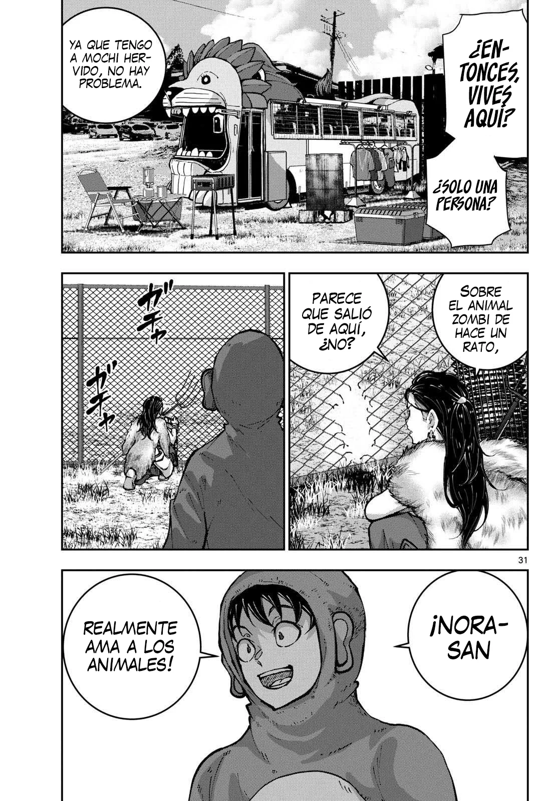 Zom 100: Zombie ni Naru made ni Shitai 100 no Koto Capítulo 70 - Page 31
