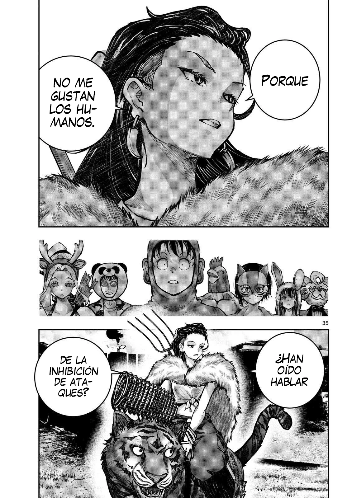 Zom 100: Zombie ni Naru made ni Shitai 100 no Koto Capítulo 70 - Page 35