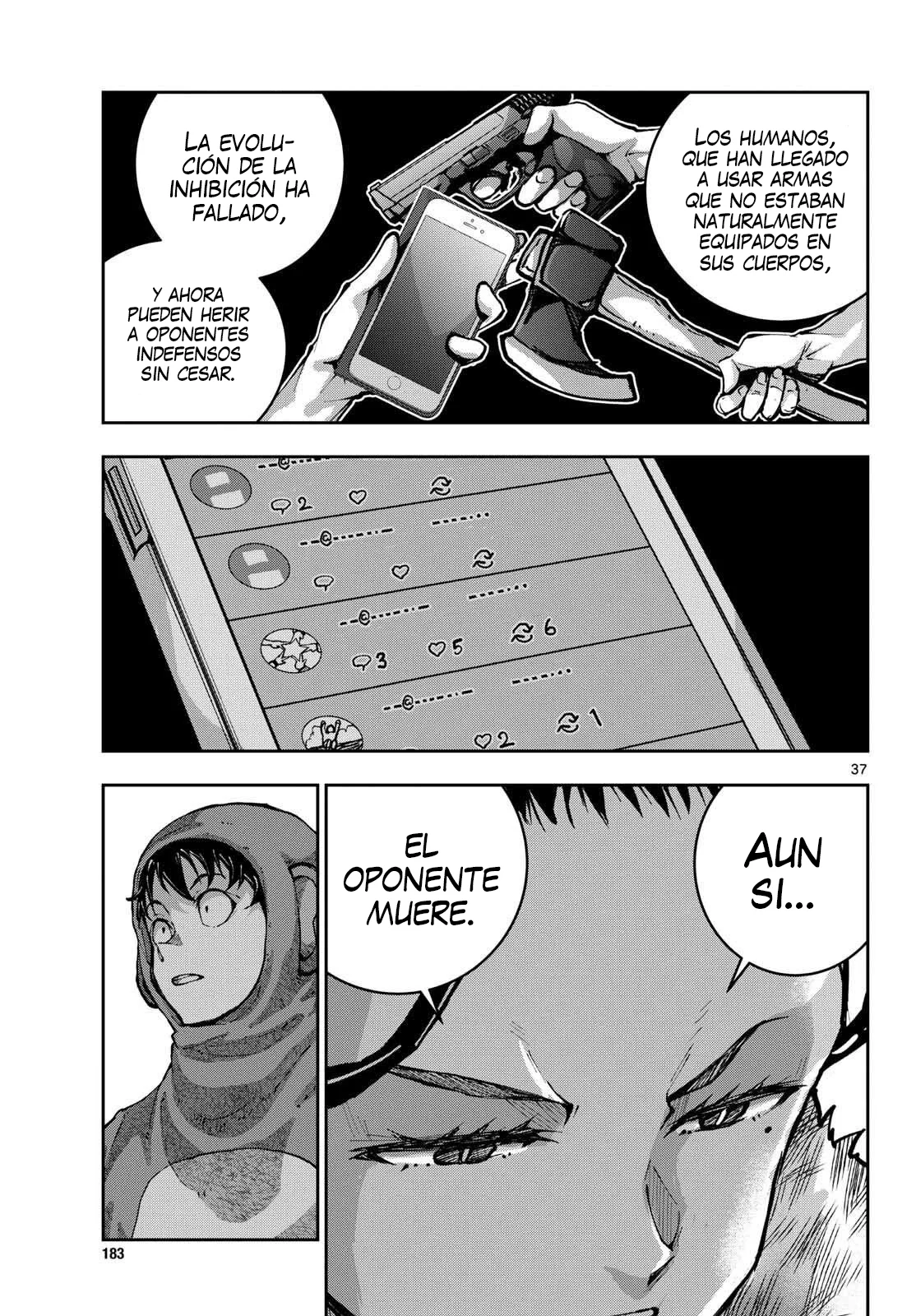 Zom 100: Zombie ni Naru made ni Shitai 100 no Koto Capítulo 70 - Page 37