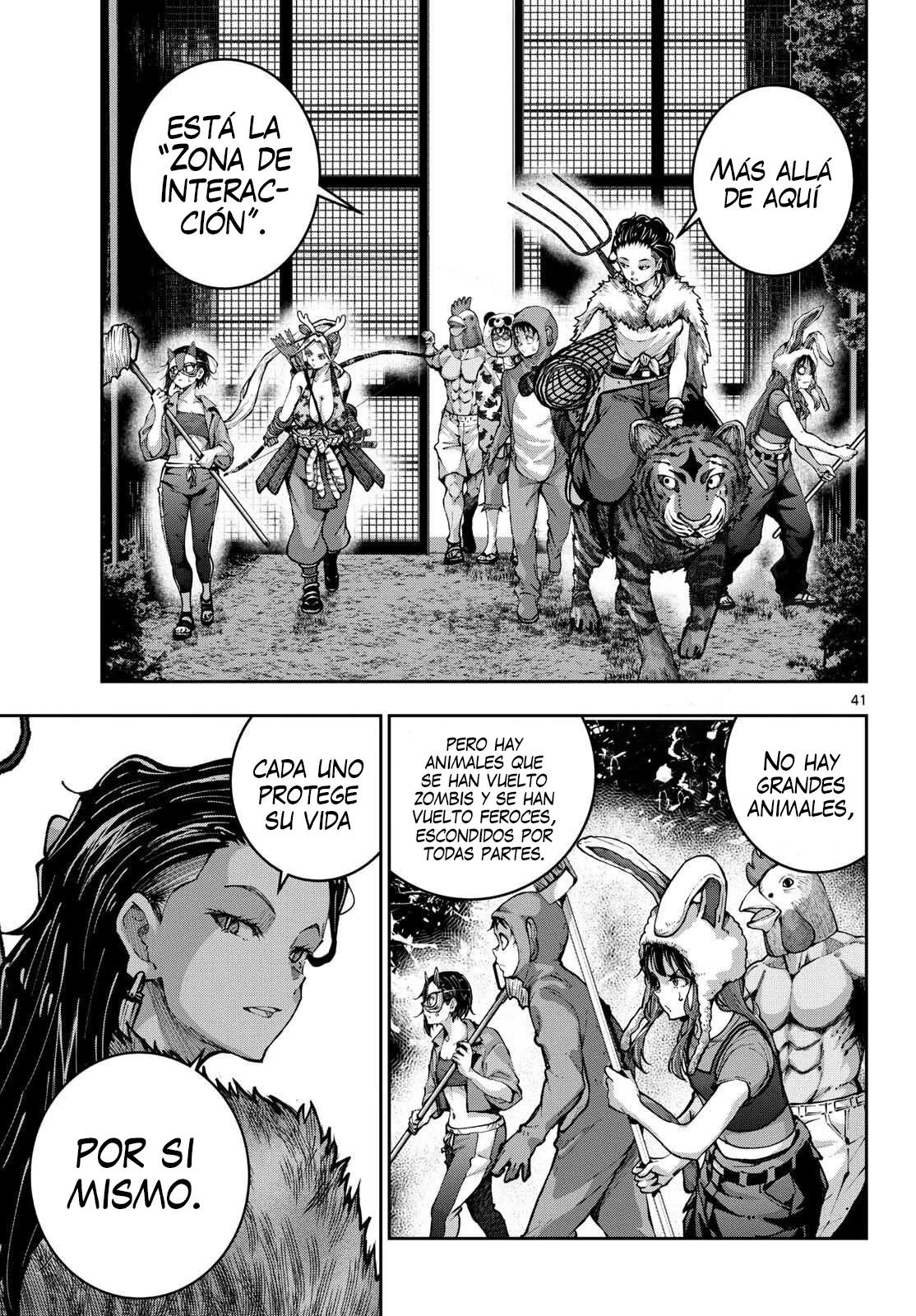 Zom 100: Zombie ni Naru made ni Shitai 100 no Koto Capítulo 70 - Page 41