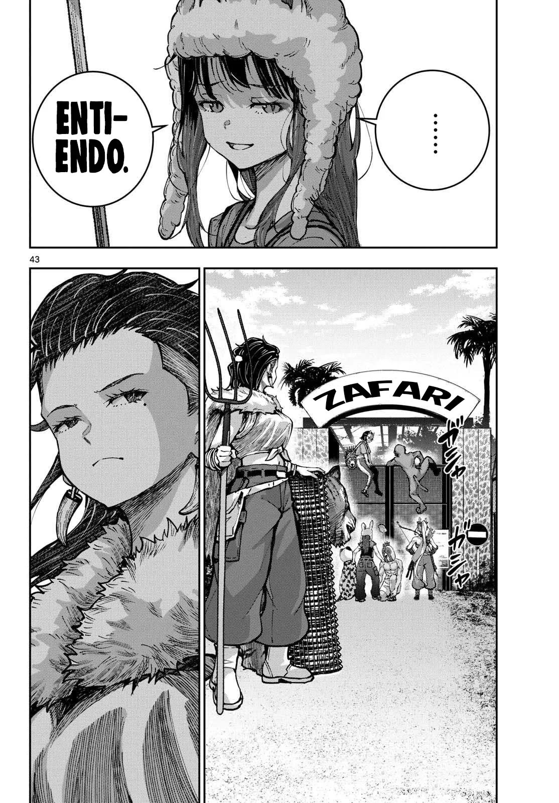 Zom 100: Zombie ni Naru made ni Shitai 100 no Koto Capítulo 71 - Page 46