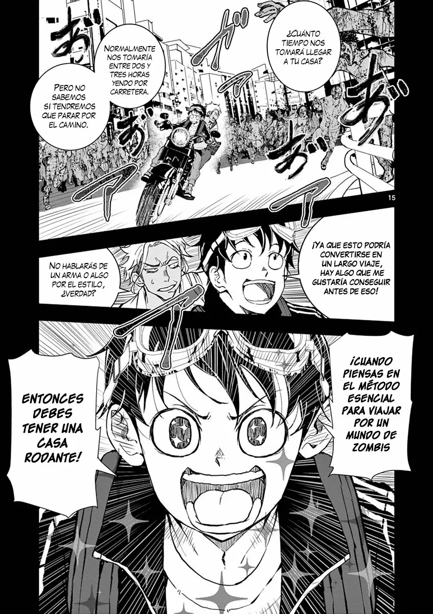 Zom 100: Zombie ni Naru made ni Shitai 100 no Koto Capítulo 8 - Page 17