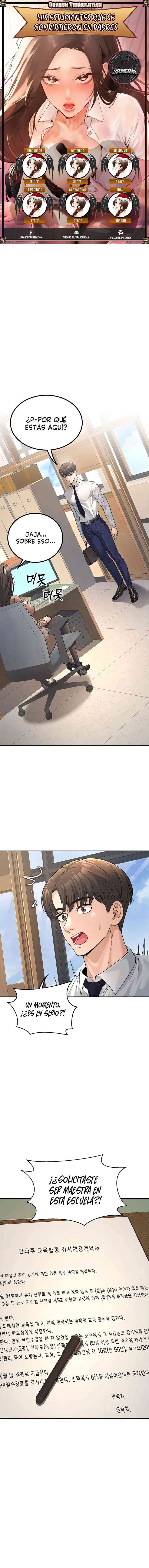 Mis estudiantes que se convirtieron en padres Capítulo 3 - Page 1