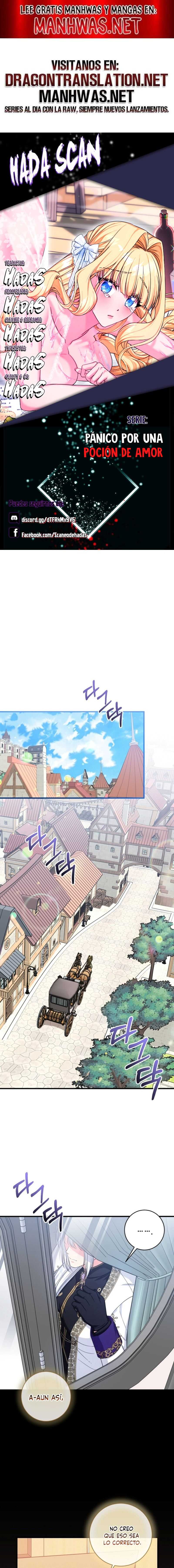 Pánico por una poción de amor Capítulo 6 - Page 1