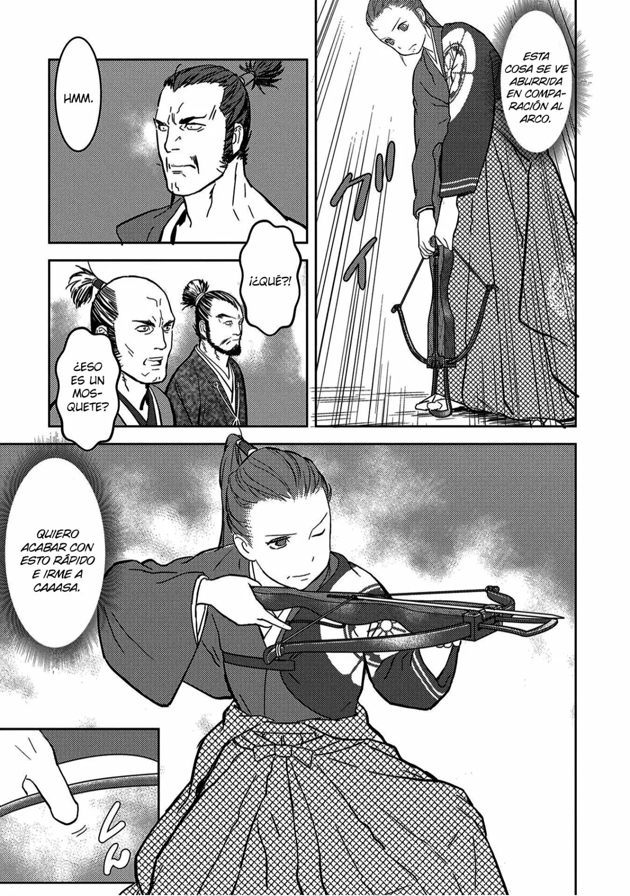 Sengoku Komachi Kuroutan: Noukou Giga Capítulo 10 - Page 24