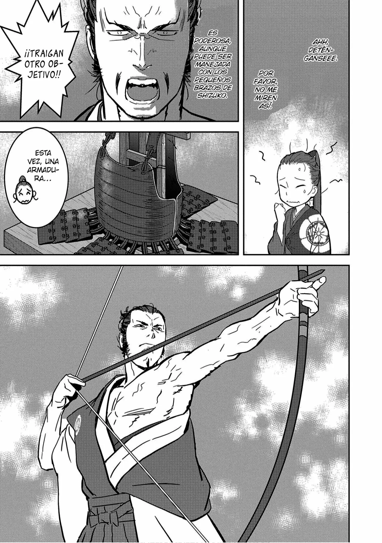 Sengoku Komachi Kuroutan: Noukou Giga Capítulo 10 - Page 26