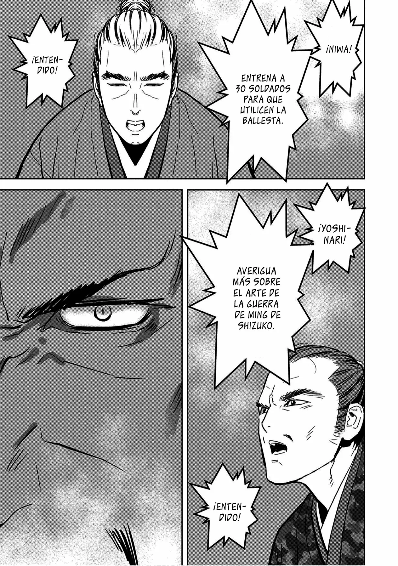 Sengoku Komachi Kuroutan: Noukou Giga Capítulo 10 - Page 34