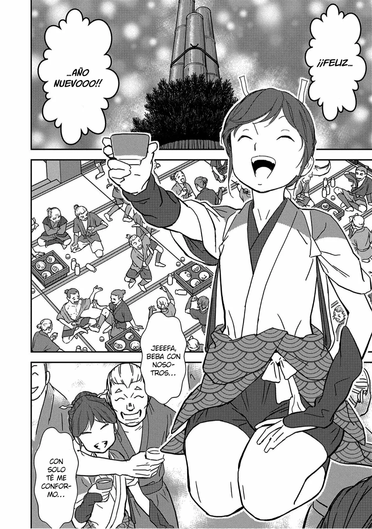 Sengoku Komachi Kuroutan: Noukou Giga Capítulo 10 - Page 4