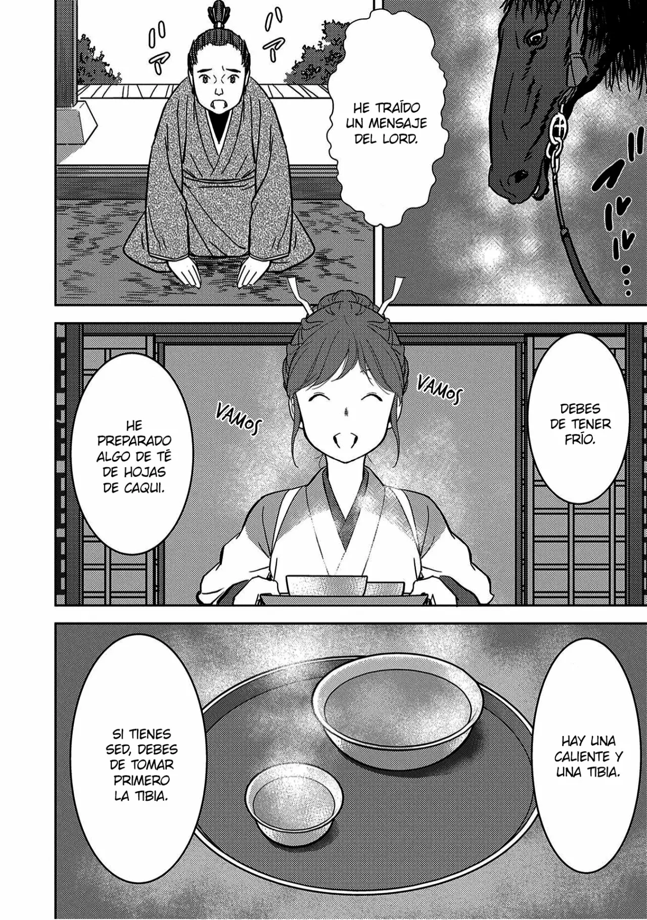 Sengoku Komachi Kuroutan: Noukou Giga Capítulo 10 - Page 6