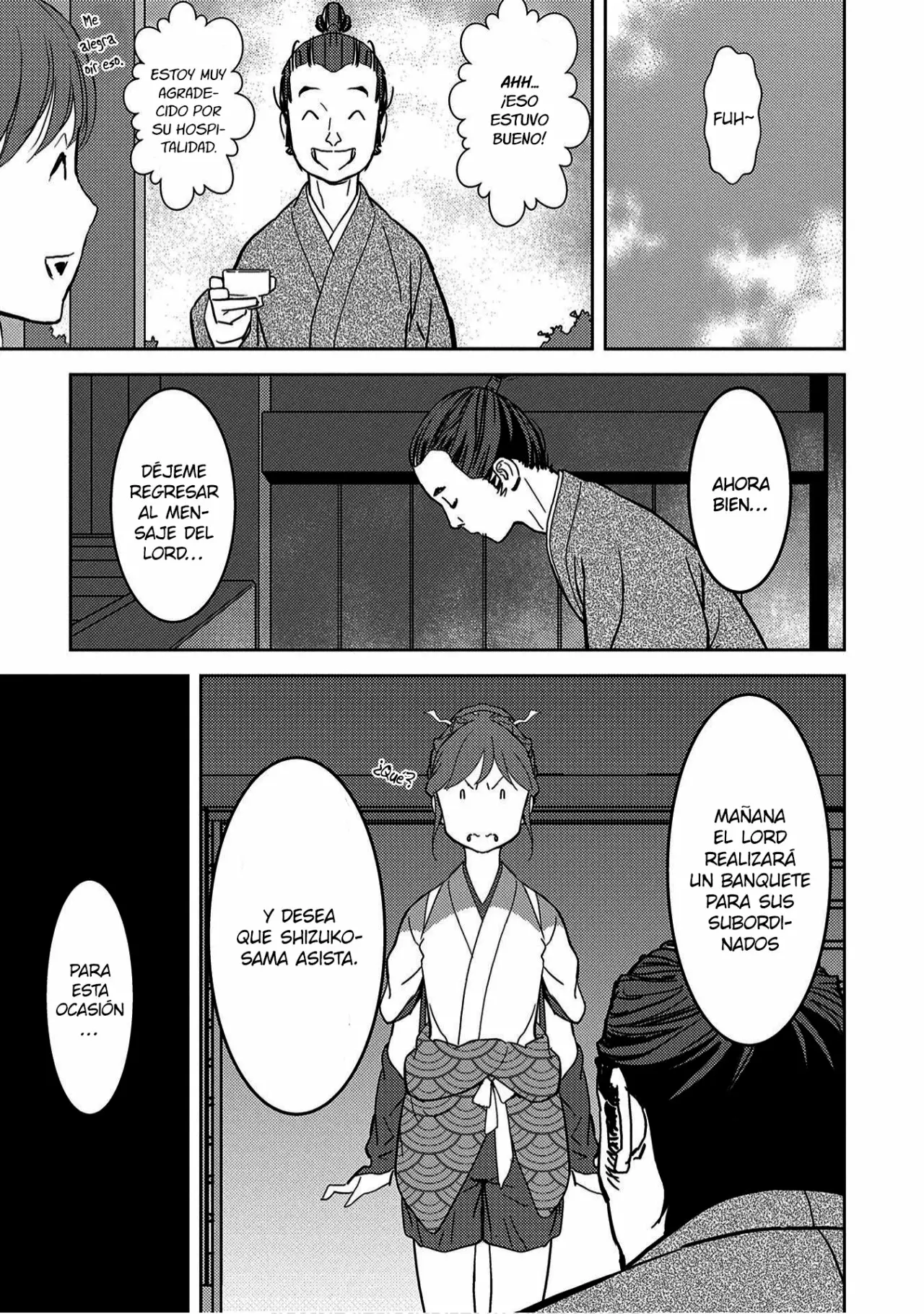 Sengoku Komachi Kuroutan: Noukou Giga Capítulo 10 - Page 7