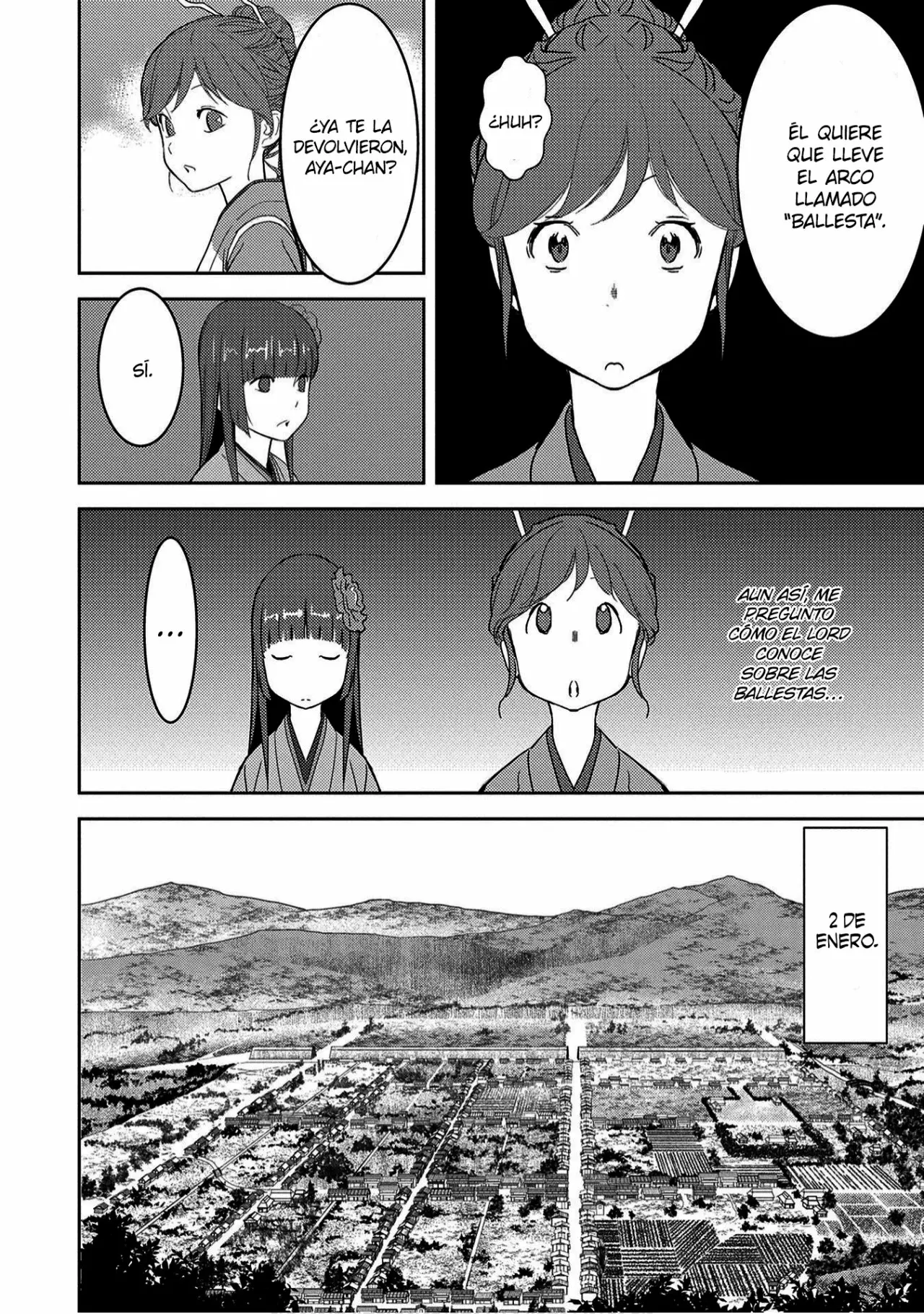 Sengoku Komachi Kuroutan: Noukou Giga Capítulo 10 - Page 8