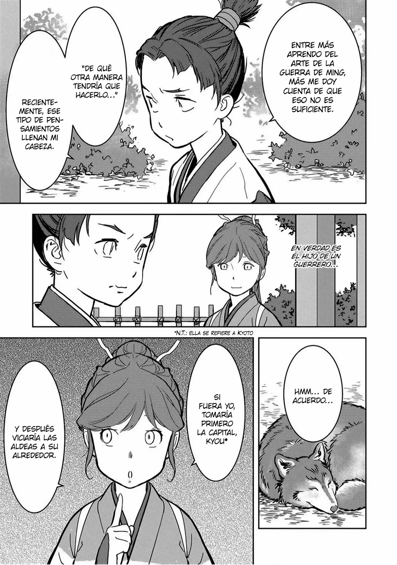 Sengoku Komachi Kuroutan: Noukou Giga Capítulo 11 - Page 17