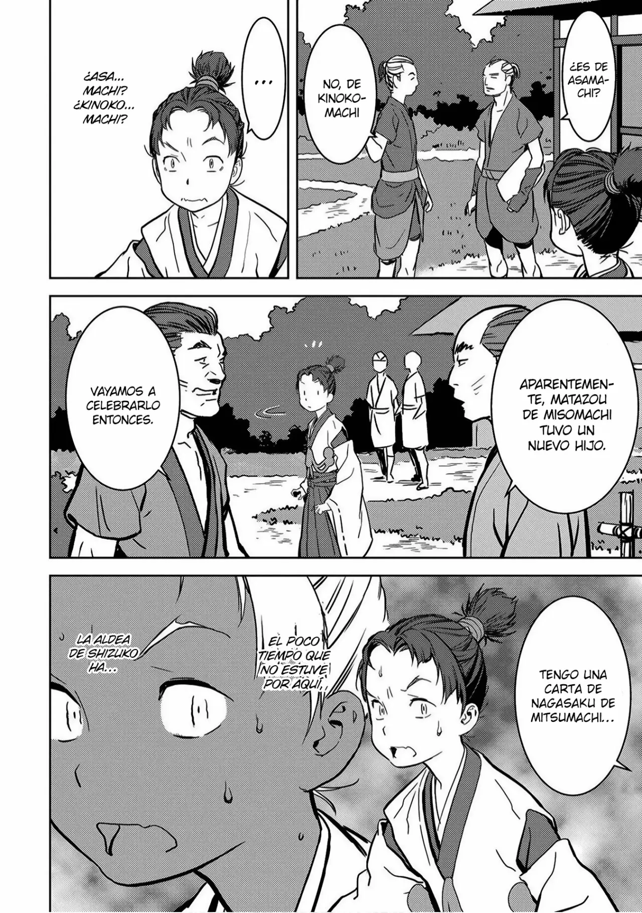 Sengoku Komachi Kuroutan: Noukou Giga Capítulo 11 - Page 30