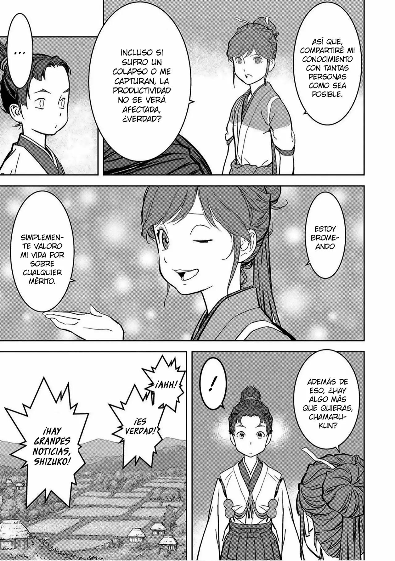 Sengoku Komachi Kuroutan: Noukou Giga Capítulo 11 - Page 36