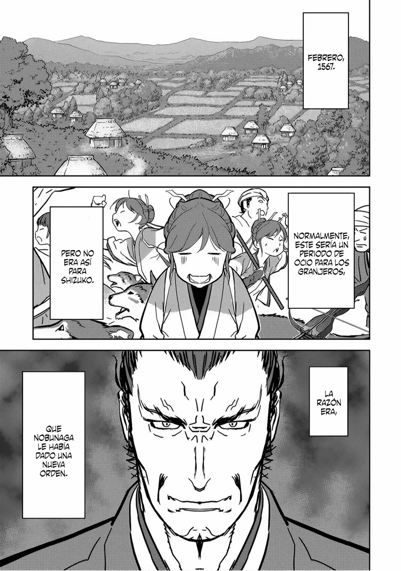 Sengoku Komachi Kuroutan: Noukou Giga Capítulo 11 - Page 8