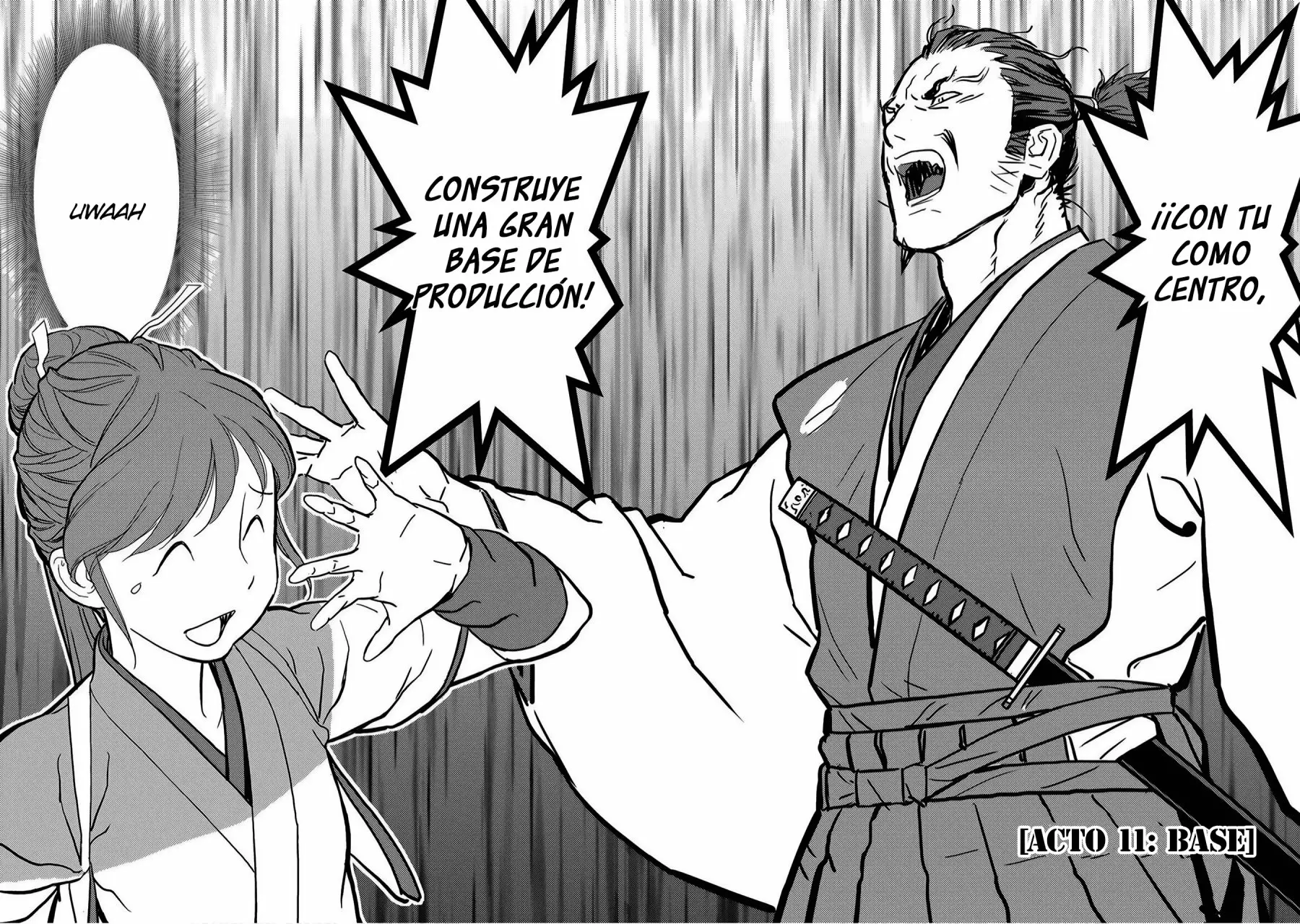 Sengoku Komachi Kuroutan: Noukou Giga Capítulo 11 - Page 9