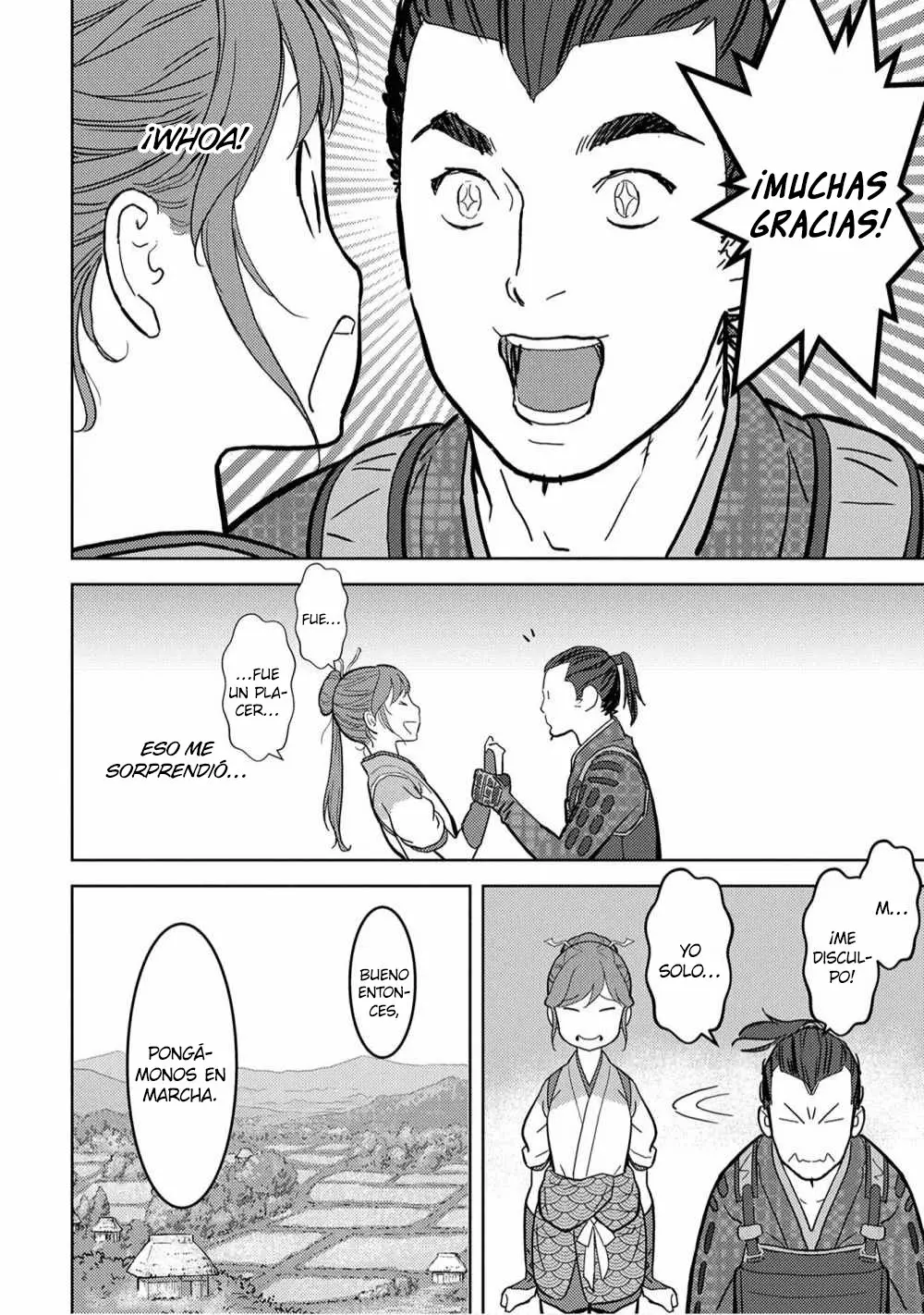 Sengoku Komachi Kuroutan: Noukou Giga Capítulo 13 - Page 19