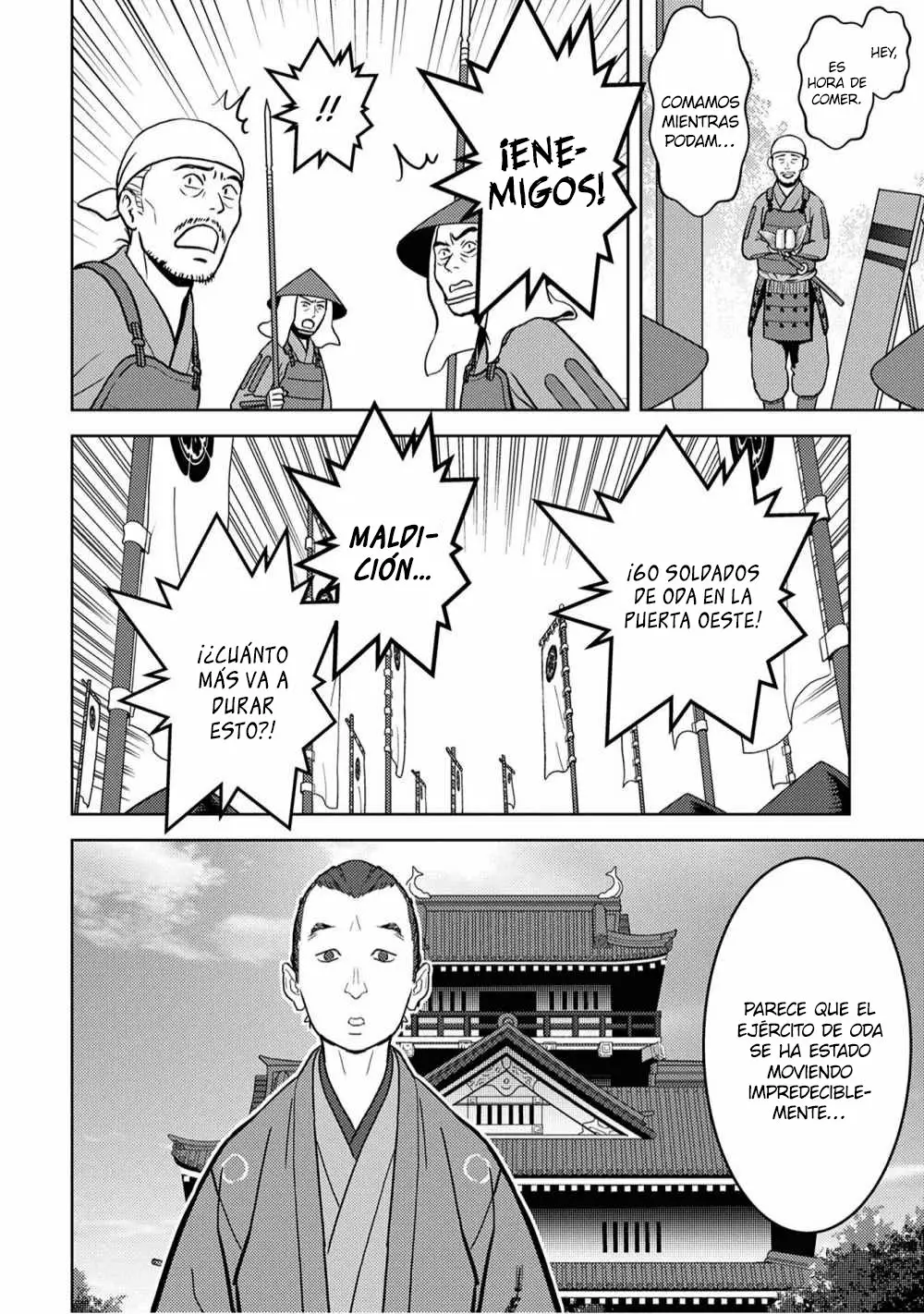 Sengoku Komachi Kuroutan: Noukou Giga Capítulo 14 - Page 13