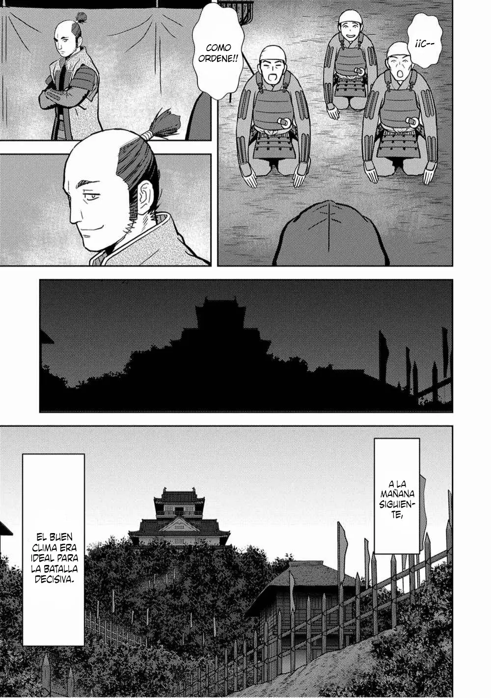 Sengoku Komachi Kuroutan: Noukou Giga Capítulo 14 - Page 22