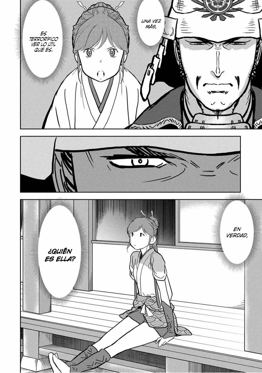 Sengoku Komachi Kuroutan: Noukou Giga Capítulo 14 - Page 38