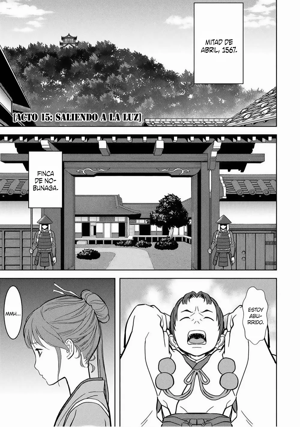 Sengoku Komachi Kuroutan: Noukou Giga Capítulo 15 - Page 2