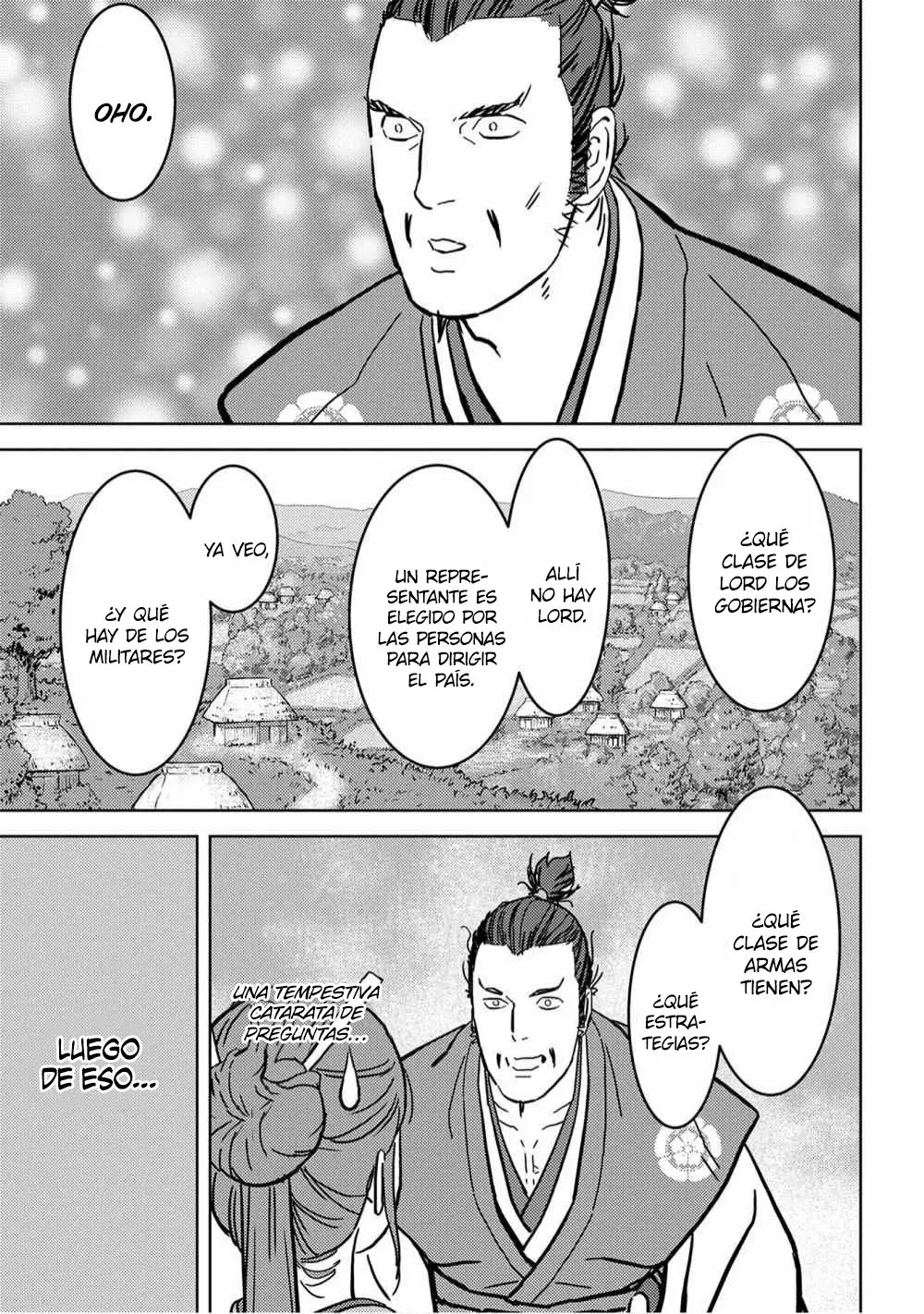 Sengoku Komachi Kuroutan: Noukou Giga Capítulo 16 - Page 28