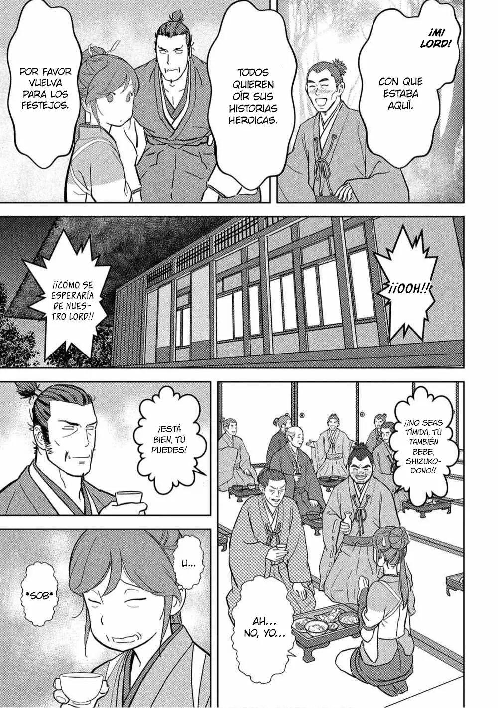 Sengoku Komachi Kuroutan: Noukou Giga Capítulo 16 - Page 31