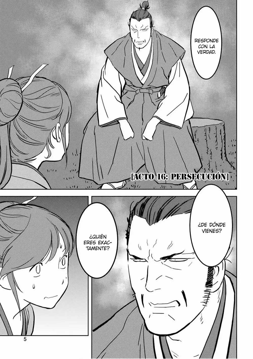 Sengoku Komachi Kuroutan: Noukou Giga Capítulo 16 - Page 8