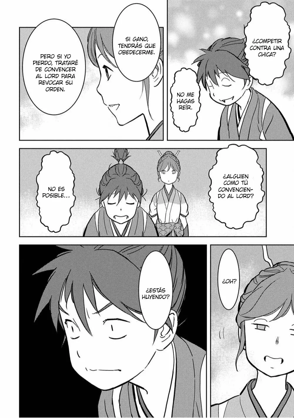 Sengoku Komachi Kuroutan: Noukou Giga Capítulo 17 - Page 13