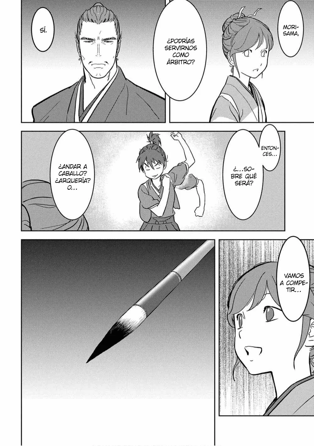 Sengoku Komachi Kuroutan: Noukou Giga Capítulo 17 - Page 15