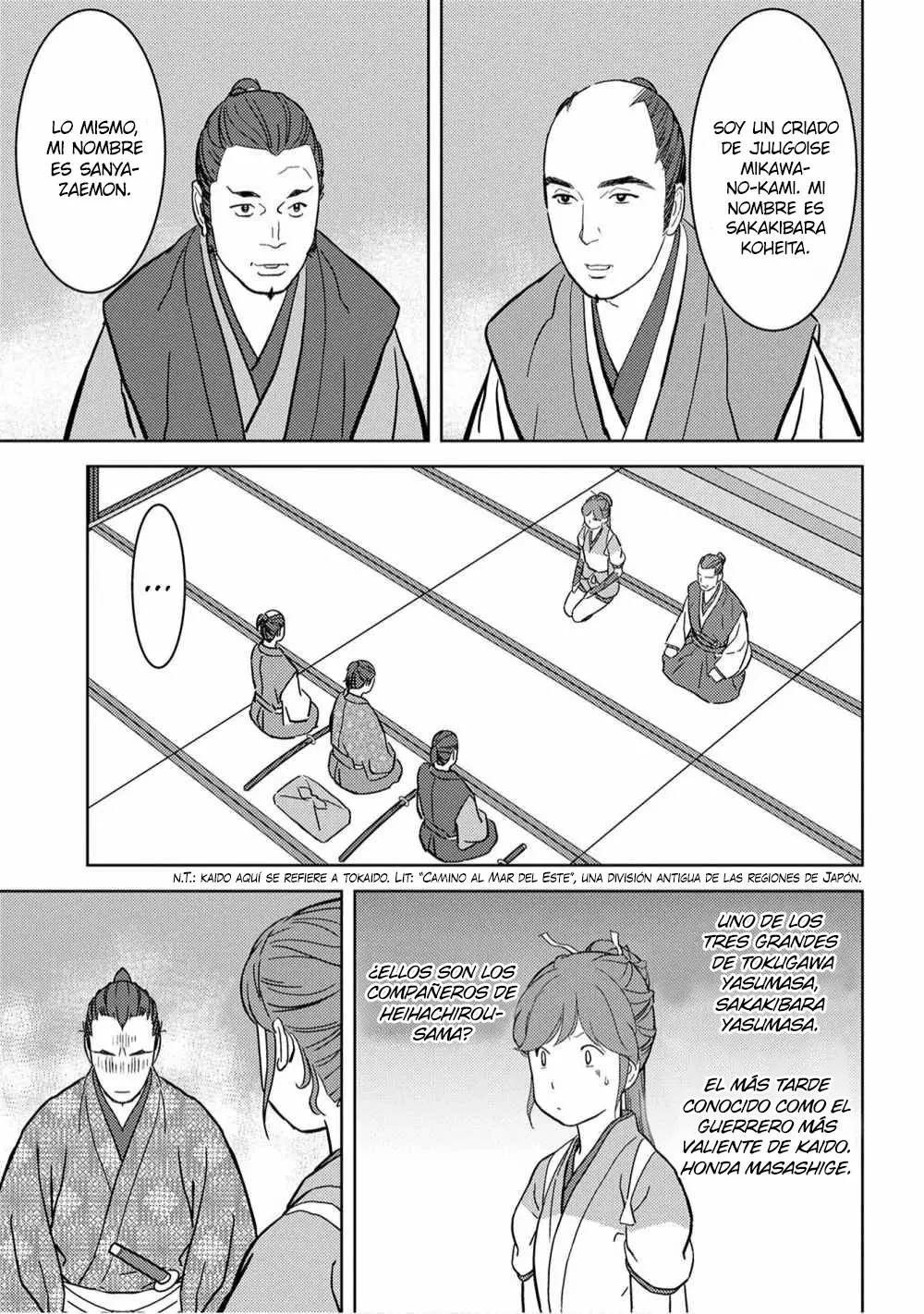 Sengoku Komachi Kuroutan: Noukou Giga Capítulo 17 - Page 24