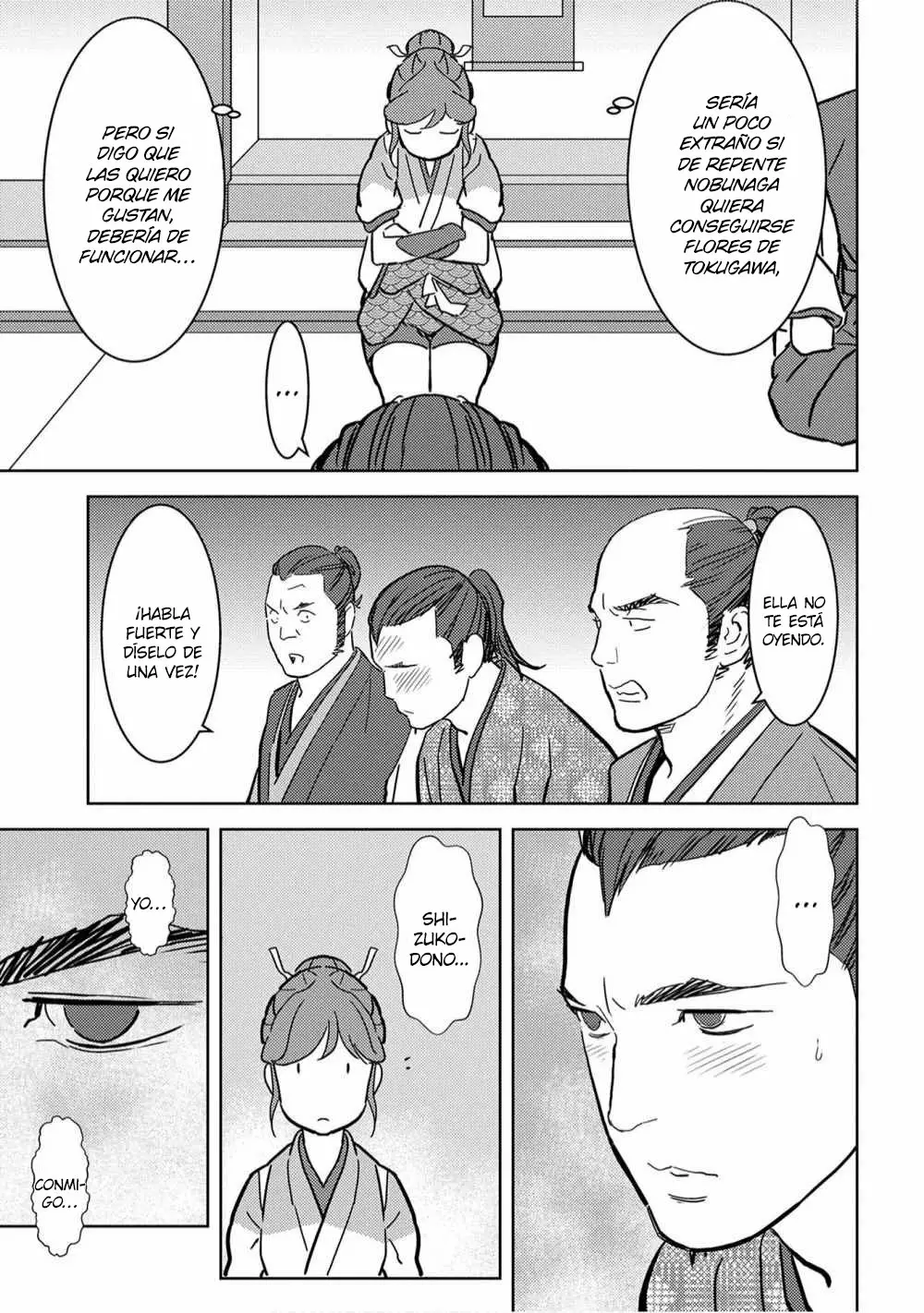 Sengoku Komachi Kuroutan: Noukou Giga Capítulo 17 - Page 28