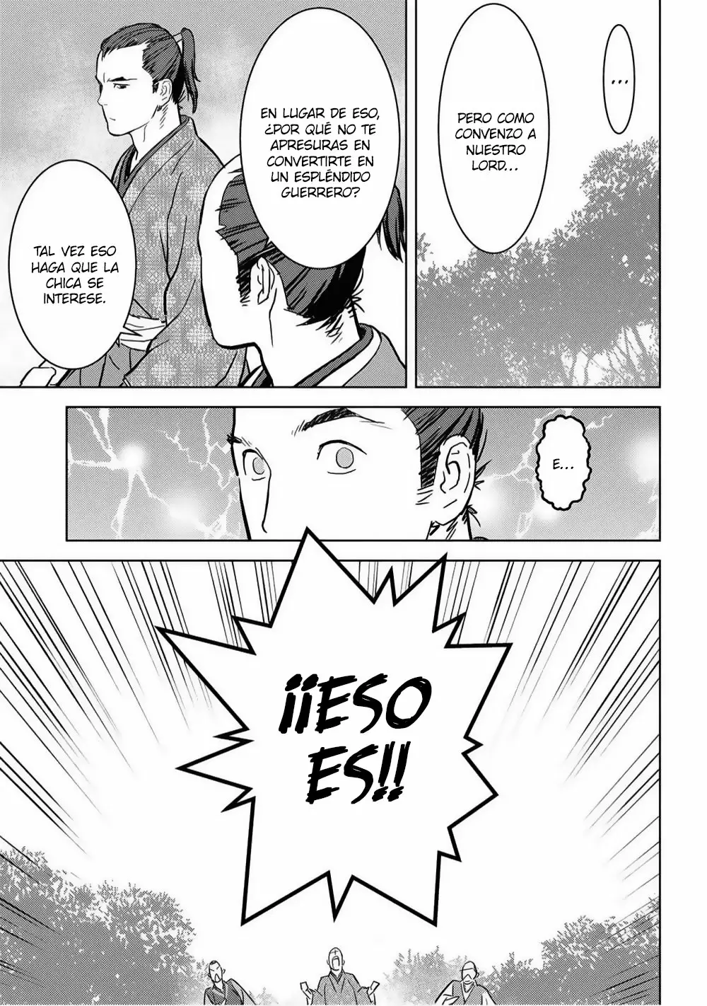 Sengoku Komachi Kuroutan: Noukou Giga Capítulo 17 - Page 35