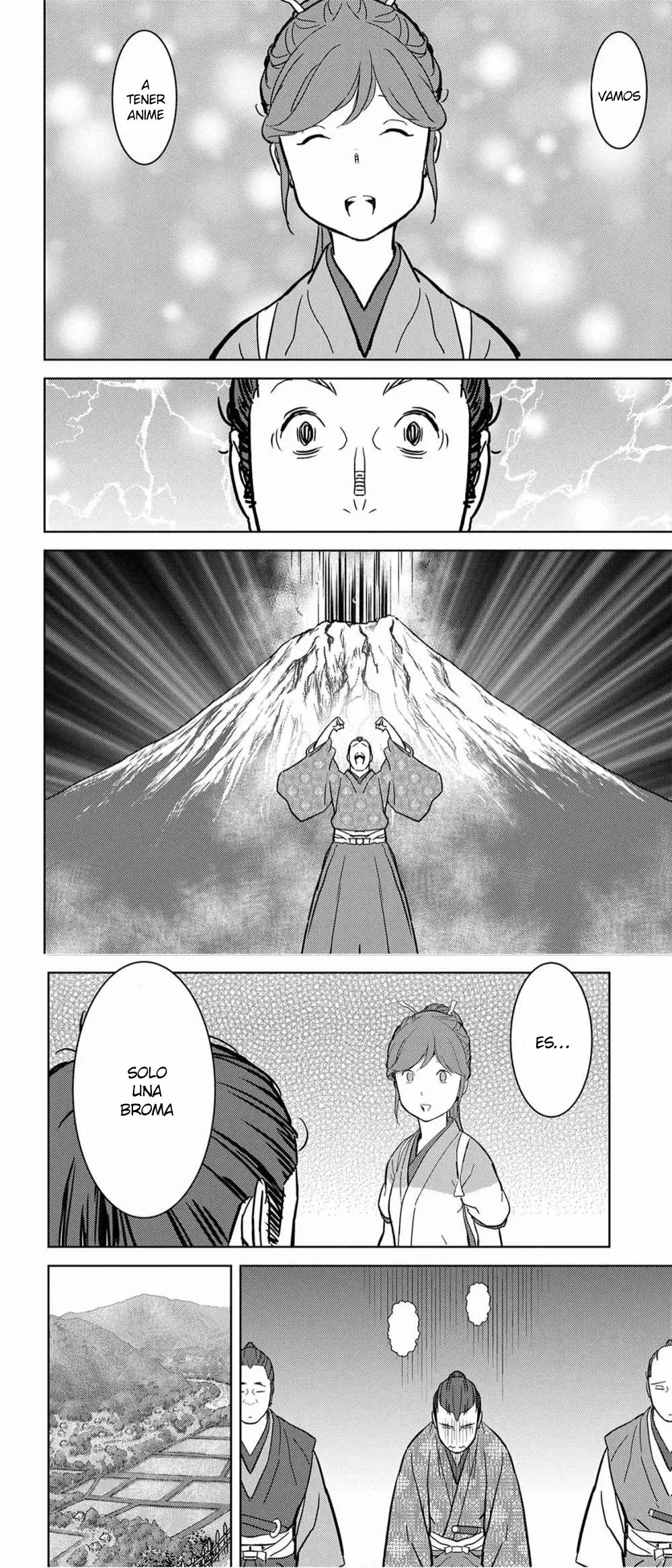 Sengoku Komachi Kuroutan: Noukou Giga Capítulo 17 - Page 37