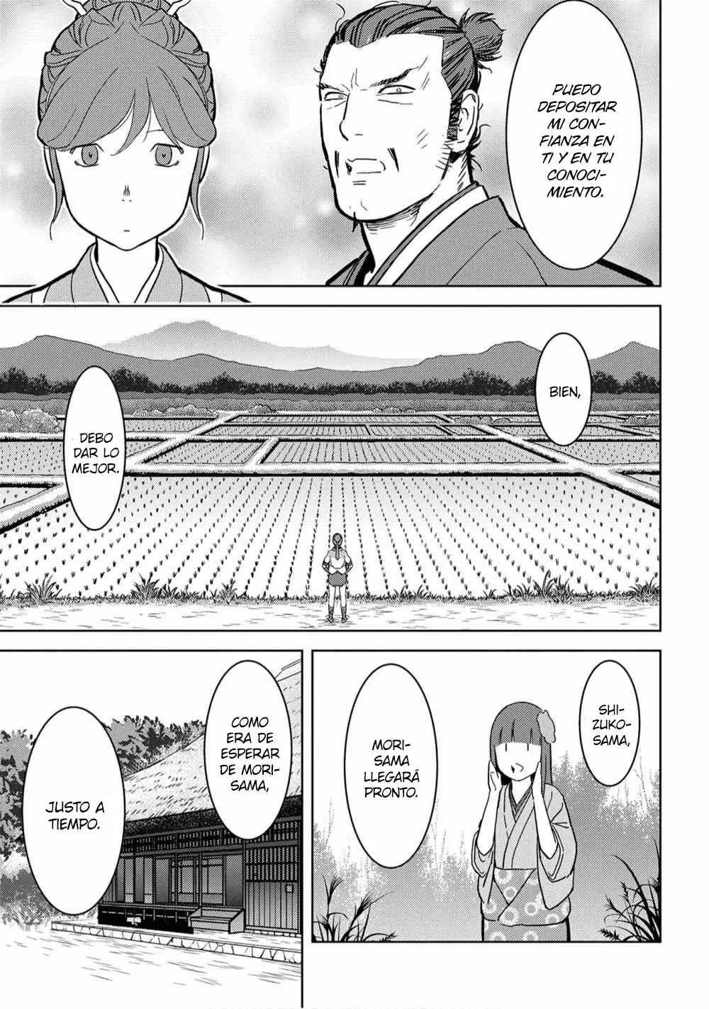 Sengoku Komachi Kuroutan: Noukou Giga Capítulo 17 - Page 4