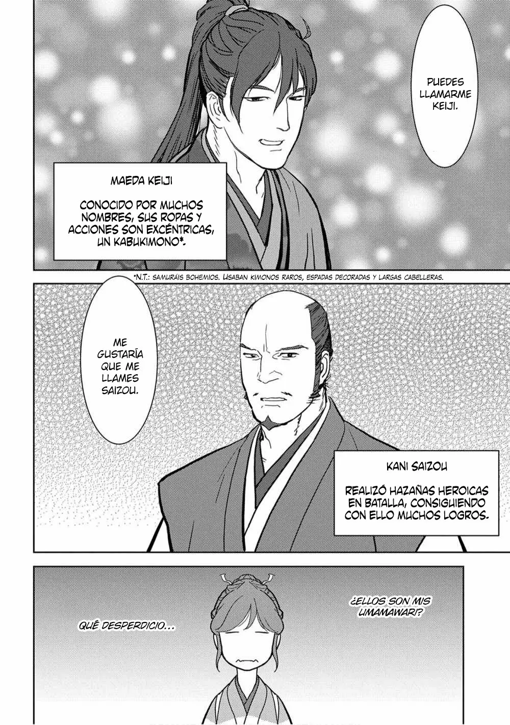 Sengoku Komachi Kuroutan: Noukou Giga Capítulo 17 - Page 7