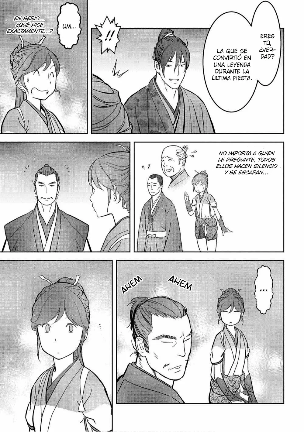 Sengoku Komachi Kuroutan: Noukou Giga Capítulo 17 - Page 8