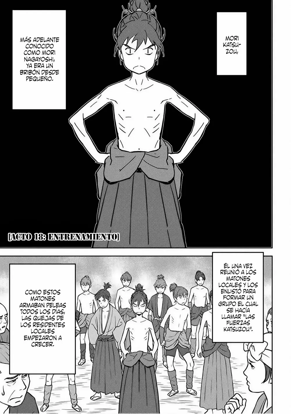 Sengoku Komachi Kuroutan: Noukou Giga Capítulo 18 - Page 2